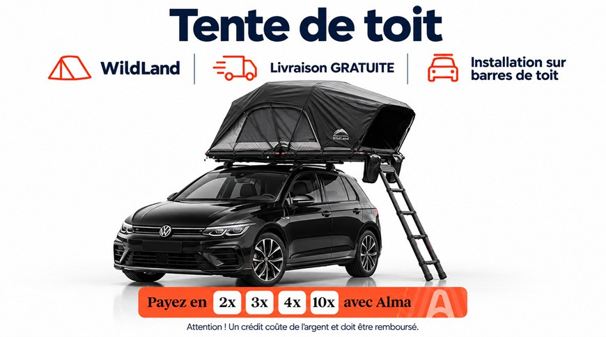 Tentes de toit Wild Land pour véhicules de loisirs
